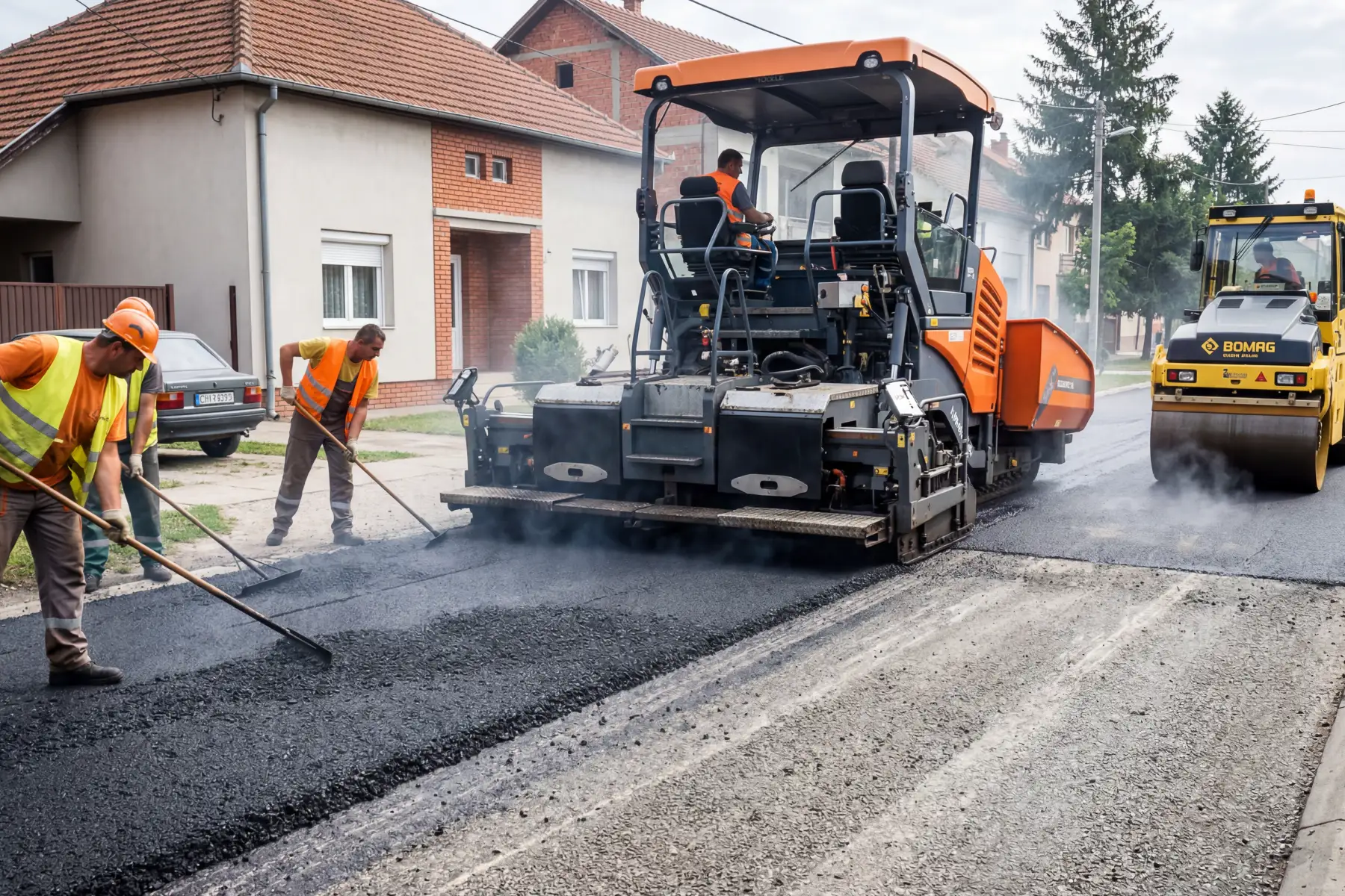 Asfaltiranje Srbija – profesionalni asfalterski radovi | Asfaltiranje Meljak