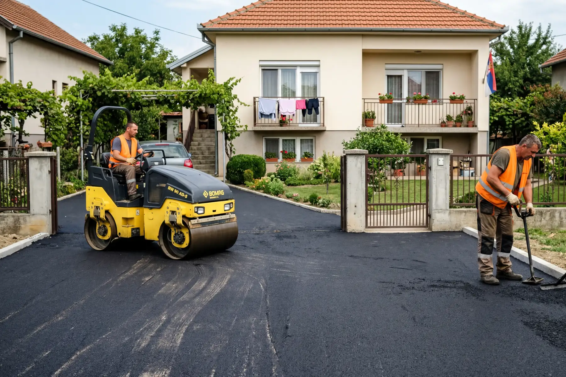 Asfaltiranje Srbija | Asfaltiranje dvorišta